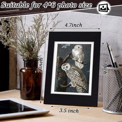 100 Pcs 4 x 6 Inch Paper Picture Frames Bulk Graduation Standing Photo Frames…