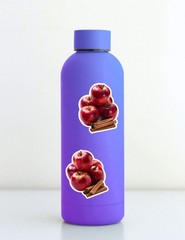 Cinnamon Apples Die Cut Vinyl Stickers Scrapbooking Laptop Waterbottle