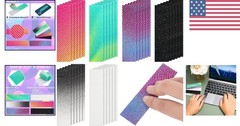Durable Adhesive Anxiety Stickers – 36 Pcs Gradient Style for Emotional Balance