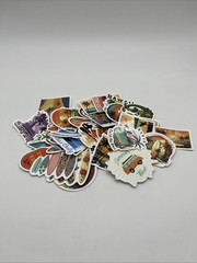 Lot of 45 Summer Surfers Beach Sun Sand Ocean Sunset Self Adhesive Stickers