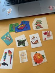 Vintage 10 Stickers