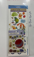Baby BOY Stickers K & Company, Miss Elizabeth, Mrs. Gross man’s Lot of 3 NEW