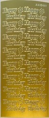 Outline Sticker – Happy Birthday – 1.7890 gl/gl