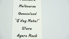 Far & Away Aussie Two Die Cut MT148 for Scrapbooking