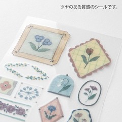 MIDORI sticker transfer glossy floral pattern 82697006