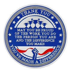 5 Pack Going Above and Beyond Challenge Coins – Employee Appreciation Recogni…