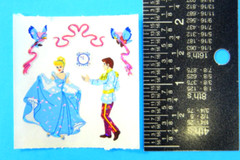 Vintage Sandylion Cinderella Sticker Sheet Mod