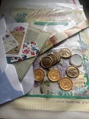 Huge Mystery Bundle junk journal / Craft Scrapbooking supplies lot