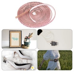 0.2 Inch Self Adhesive Rhinestone Strips 3 Yard for Crafts,Light Pink