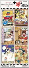 Mary Engelbreit Stickers 2 Sheets Whimsical Classics Reading Books Imagination