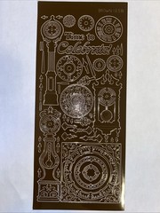 TIME & Clocks Sticker Sheet Scrapbook Planner Craft Stickers