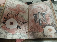 Gothic Love Junk Journal Scrapbook USA Seller