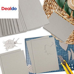 100 Pack Chipboard Sheets, 8.5 X 11 Inch 22PT Heavy Duty Chipboard Sheets for Bo
