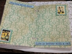Vintage Cats Junk Journal Scrapbook USA Seller