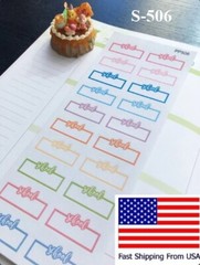 Erin Condren Planner Sticker – Back to School, Test, Exam, No School, Homework