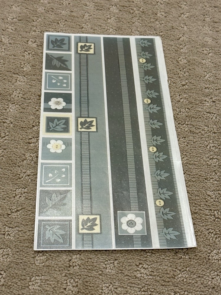 2 new rare vintage pebbles Inc pebbles Inc green sticker sheets