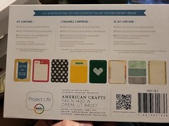 Becky Higgins Project Life Mini Kit 100 Cards New Sealed Amy Tangerine