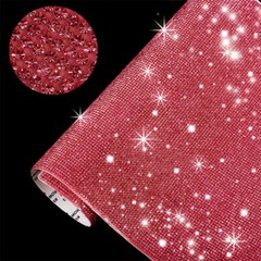 Diamond Crystal Bling Rhinestone Sticker Sheet Diamante Self Adhesive Decal DIY