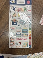 10 Carta Bella Chipboard Phrases Multiple Variations