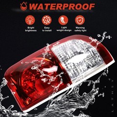 Tail Light Compatible With 2004 2005 2006 Toyota Tundra Crew & Double Cab Pic…