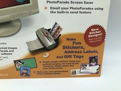 Lot 3 Photo Parade Sticker Kit Address Labels Gift Tags Floppy Disk CD VTG Craft