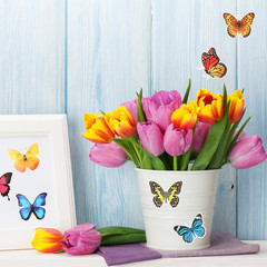 500 Pcs 1.5 Inch Colorful Butterfly Stickers Self-Adhesive Label Decals