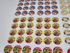 Vintage TREND 288 Stinky Stickers Scratch ‘n Sniff 12 Flavors T-556 NOS Rare!