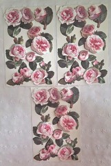 ANNA GRIFFIN 3D FLOWER STICKERS Embellishments LOT 8 Sheets/60 Pcs NIP (PA46)