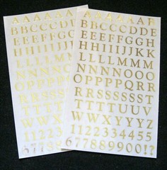 Mrs Grossman Alphabet Variety Sticker Sheets *Your Choice* See Description