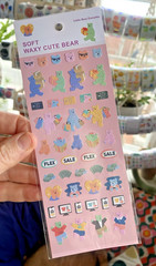 Super Huge Lot Of Cute Kawaii Korean + Japanese Stickers: Shaker, Mini, Glitter+