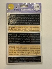 Joann scrap Essentials 10 Bubbles Vintage New In Package