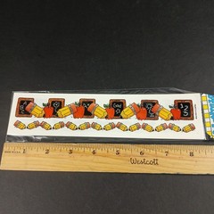School Stickers Borders Provo Craft Pencil Parade 2 Sheets NEW