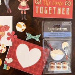 50+ Pc. Lot Junk Journal Ephemera Embellishments Recipes Baking Retro 1950’s