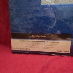 Blue Glitter Finish Recollections Scrapbook