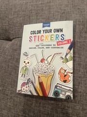 Pipsticks Workman Color Your Own Stickers Volume 2