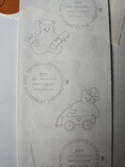 Vintage 70s 80s Mrs Grossman Teddy Bear Sticker Lot All Sizes Small Medium Large