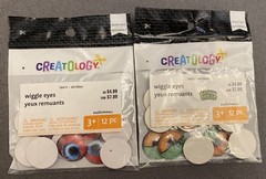 16 LOT CREATOLOGY FOAM STICKERS HALLOWEEN WIGGLE EYES CRAFT EYES SKULLS SKELETON