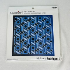 Lot of 3 Recollections Paper Layering Kit Geometric Plant Leaves