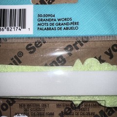 Grandpa Gpa Gramps Grandad Papa Jolee’s 3D Stickers. Lot of 2 Brand New