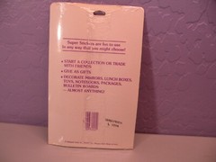 Vintage Hallmark/Ambassador SUPER SATIN Sailboat STICKERS Sealed