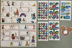 Large Lot of Disney Stickers& Alphabet Punches! Jolee’s Boutique, EK Success