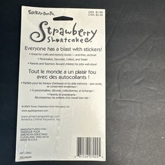 Strawberry Shortcake Stickers 2003 Vintage Sealed Pack NEW American Greetings