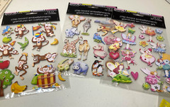 Scrapbooking Embellishments Stick-Ons, Rub-Ons, Stickers Big Variety Lot 100+