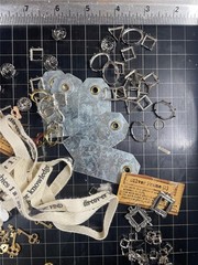 VINTAGE open stock MOSTLY 7GYPSIES METAL EMBELLISHMENTS