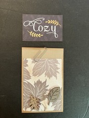 #2678 FALL COZY EPHEMERA TAGS SCRABOOK EMBELLISHMENTS JUNK JOURNAL – Tonya