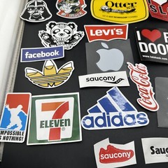 Set Of 32 Back To School Stickers, Sports, Advertising 💥Lot 3