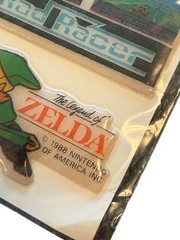 Nintendo Video Games 1988 Vintage Puffy Stickers Mario Punch-Out Zelda Rad Racer