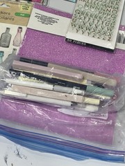 Calligraphy Kit Lot Book Tombow Markers Stencils Stickers Art Bundle Scrapbook