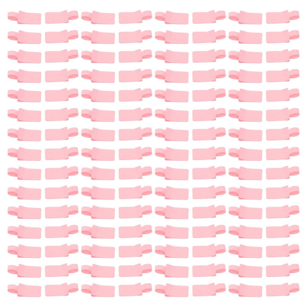 300Pcs Removable Pink Food Labels Stickers for Kitchen Pantry and Spice Jars