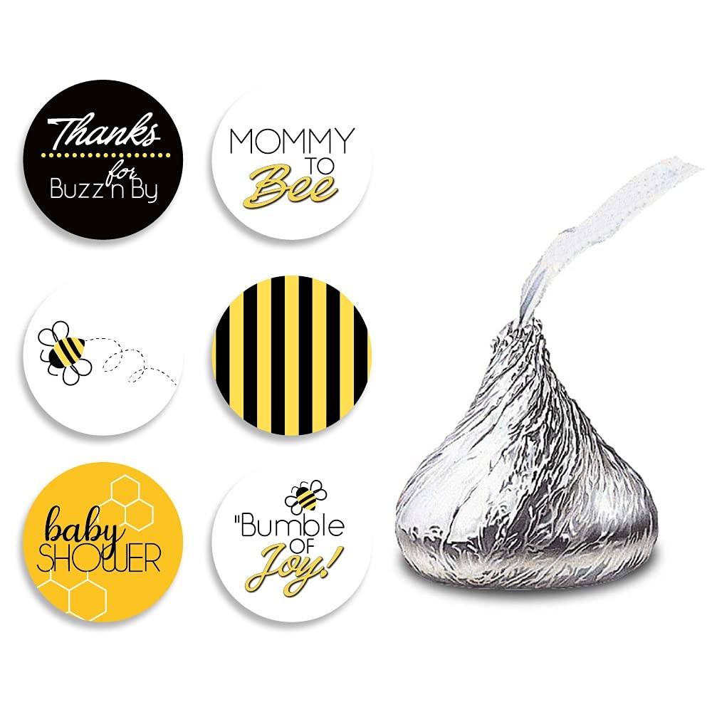 270 PCS BUMBLE BEE theme stickers,Baby Shower Stickers,Baby Shower Envelope S…